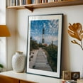 thumbnail image 5 of Fire Island Lighthouse 05 - Fire Island New York Photography Lighthouse Coastal Landscape Nature Beach Architecture Scenic Black Framed Wall Art Print 5 x 7 inches, 5 of 8
