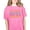 Crunchberry, variant on I'm the Nail Tech They Told You About Quote, Groovy Retro Wavy Text, Butter Comfort Colors T-Shirt, Medium