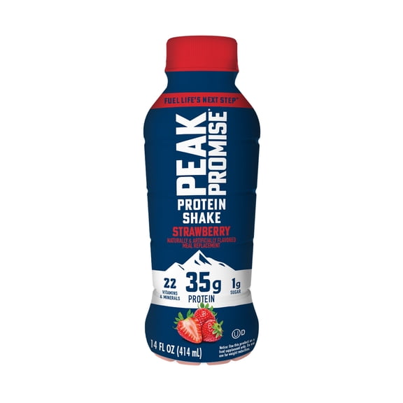 Peak Promise™ Protein Shake Strawberry, 14 fl oz