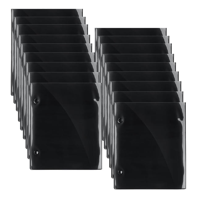 Carpeta de Música de PVC Impermeable de Doble Cara con 18 Hojas Abatibles para Partituras (Doble Cara)