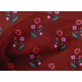 thumbnail image 4 of oneOone Cotton Poplin Fabric Leaves & Floral Block Print Fabric BTY 56 Inch Wide, 4 of 4