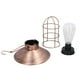 thumbnail image 3 of Lámpara Solar Colgante, Marco De Hierro Decorativo, LED, Linterna Retro Para Exteriores, Para Jardín, Patio, Porche, 3 of 7