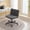 Teddy Velvet | Gray, variant on Luku Contemporary Criss Cross Office Chair on Wheels, Armless Wide Seat, 360° Swivel, Height Adjustable for Home Office, Study, and Vanity Use