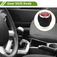 thumbnail image 2 of Perilla de cambio de marchas única de 6 velocidades para Subaru Impreza WRX STI 09-18, plástico y cuero sintético, 2 of 6