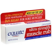 Equate Ultra Strength Muscle Rub, 4oz