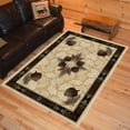 thumbnail image 3 of Mayberry Rugs American Destination Lodge Pinecone Rug Brick 2'3"x3'3" 2' x 3', 3 of 5