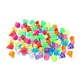 thumbnail image 4 of 100 piezas de tesoro de hielo de hielo, artesanías de artes, joyas coloridas de cubito de hielo para niños juguete sensorial para eventos dispersos de M, 4 of 8