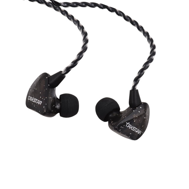 Auriculares con cable Auriculares de monitoreo intrauditivo Auriculares estéreo dinámicos para teléfonos móviles Tarjetas de sonido Tabletas Cómodos auriculares IEM Ligeros 20 Hz-20 kHz Conector unive