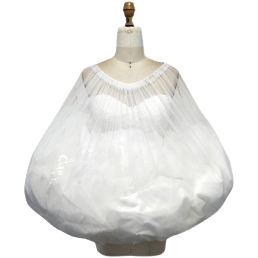 WEDDING ESSENTIAL!New Use Bridal Petticoat Underskirt Save You From Toilet Water 