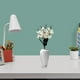 thumbnail image 5 of Flor Artificial de Magnolia Blanca Imitación Flor Falsa Tallos Decoración del Hogar Centro de Mesa para la Sala de Estar, 5 of 6