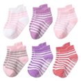 thumbnail image 1 of pares de calcetines tobilleros antideslizantes para bebés de primavera e invierno con suelas antideslizantes (negro, blanco, gris, colores mixtos), 1 of 5