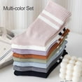 thumbnail image 3 of G&Y Pilates Socks for Women with Non Slip Grippers, Yoga Non-slip Crew Socks, 4Pairs, Set 3, 3 of 6