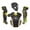 Black/Gold, variant on All Star MVP-Pro LT Intermediate Catchers Set Black/Scarlet