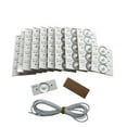 thumbnail image 1 of eccomum 50PCS 3V Lamp Beads with Optical Lens Fliter for 32-65 LED TV with 2M Wire Led Light Strip Parts Accessories, 1 of 6