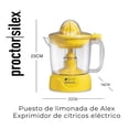 thumbnail image 2 of Exprimidor Eléctrico de Cítricos Proctor Silex Alex's Lemonade Stand con Control de Pulpa y Jarra Grande de 1 Litro 30W, 2 of 8