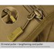 thumbnail image 4 of Soidarity Riñonera resistente al desgaste Hebillas de nailon Compras Equipo de fitness Mini bolso Colorfast Accesorios de ciclismo Bolso de hombro con Mochilas de mochilero Negro Soidarity OD023087-01, 4 of 6