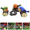 thumbnail image 1 of WASHWEPE 1Jgo Decorativa De Pájaro En Resina Para Jardín Y De Limpiar Multicolor, 1 of 6