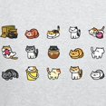 thumbnail image 3 of CafePress - Neko Atsume Zip Hoody - Zip Hoodie, Classic Hooded Sweatshirt with Metal Zipper, 3 of 4