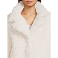 thumbnail image 4 of XOXO Women’s Oversized Faux Shearling Coat with Pockets, 4 of 5