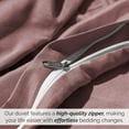 thumbnail image 4 of Southshore Fine Living, Inc. Premium Collection Oversized California King Duvet Cover Set, Rose, 4 of 9