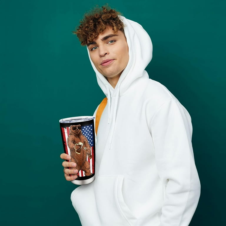 Kerstcadeaus voor papa, Vaderdag Geschenken voor Mannen Grappige Thermobeker Verjaardagscadeau voor Vader van Dochter Zoon, Beste Verjaardag Roestvrij Staal Koffiemok Mok To Go Mok 600 ml