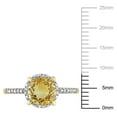 thumbnail image 2 of Everly Women's Citrine 10k Yellow Gold Ring, 2 of 7