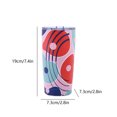 thumbnail image 3 of TopLLC Kitchen Accessories,Home And Kitchen,Kitchen Tools,Kitchen Sets Double Layer Stainless Steel Outdoor Sports Water Bottle Lacquer Colour Printed Red Wine Bottle Insulated Mugs water bottles, 3 of 6
