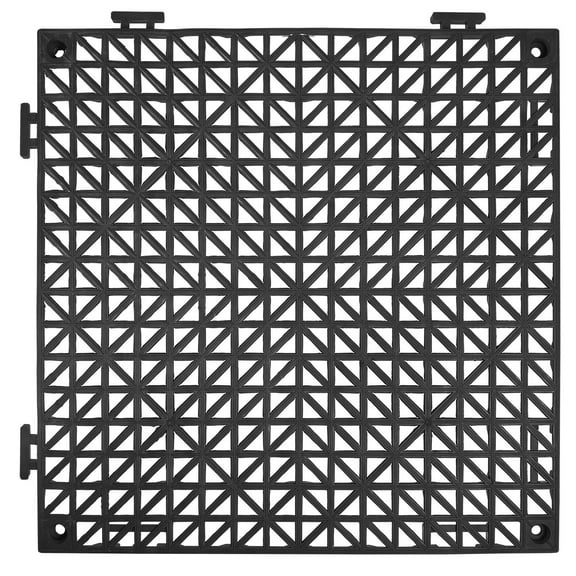 12"x12" PVC Drainage Floor Tiles (55PCS), Slip-Resistant for Wet Areas – Bath, Kitchen & Pool Use