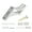 Silver, variant on BQBQERT High-Risers Bike Seats Adapter Quickly Release Seats Post Portables Cycling Accessory for a Security Ride