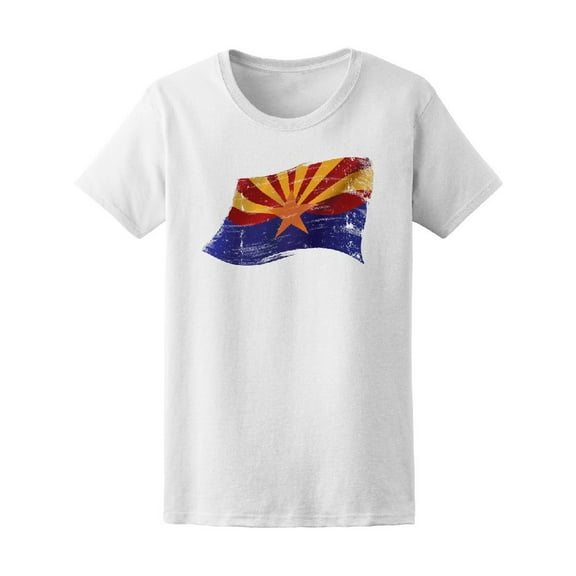 Arizona Grunge Flag  T-Shirt Men -Image by Shutterstock, Male Large