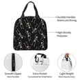 thumbnail image 4 of Easygdp Happy Skeletons Dancing Bolsa Térmica Premium - Tela Oxford Impermeable, Gran Capacidad, Bolsillo Frontal, Unisex para Trabajo, Escuela, Actividades al Aire Libre y Picnics, 4 of 8