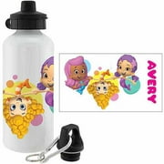 Personalized Bubble Guppies Girls Water Bottle - 20 oz