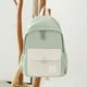 thumbnail image 5 of Mochila de gran capacidad verde, para estudiantes de secundaria, hombres, negocios, universidad, bolsos de profesores, viaje, 5 of 6