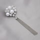 thumbnail image 1 of Broche Floral Ganfancp Moda Borla Flash Diamante Cristal Perla Liquidación 1X, 1 of 1