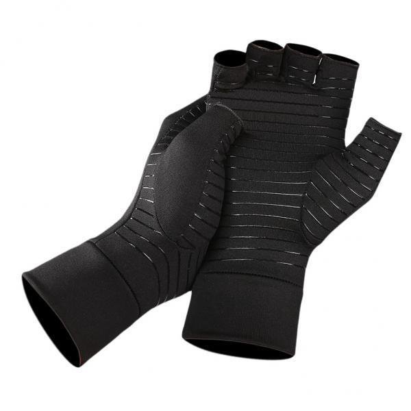 2x Guantes de Terapia de Abiertos de Compresión Las Articulaciones de para Mujeres Y Hombres shamjiam Guantes de compresión