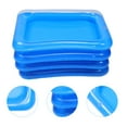 thumbnail image 3 of 4 Pcs Bars de Service de Glace Gonflables Plateaux de Service de Nourriture (Transparent), 3 of 10