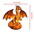 thumbnail image 3 of 2PCS Dragon Legacy Pumpkin Dragon Light, Resin Fantasy Dragon Pumpkin Lamp, Waterproof Ambient Lighting for Halloween Indoor Outdoor Decoration (Ornament), 3 of 6
