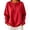 Red, variant on Women Sweatshirt Solid Color Leisure Sports Tops Autumn Winter Crewneck Tops With Button Long Sleeve Sweater Casual Shirts