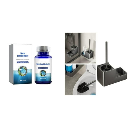 

Kitchen and bathroom cleaning supplies set living room Safety Aquarium Water Dechlorinator Tablets Fast Acting Remover For Fish Tank And Changes Effective Marine Freshwater *2PCS