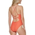 thumbnail image 3 of Tommy Hilfiger Womens Solid Tie Belt One-Piece Swimsuit, 3 of 3