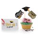 thumbnail image 2 of Mini Graduation Cap Food Picks Graduation Cake Toppers 2021 Class 2021 Cupcake Picks Grad Cap Graduation Cake Toppers, 2 of 2