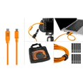 thumbnail image 2 of Tether Tools BTKC2515-ORG Starter Tethering Kit W/USB-C To 2.0 Micro-B 5-Pin, 15' (Orange) (EOL), 2 of 2