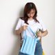 thumbnail image 4 of Bolso de hombro de color sólido para mujer, elegante bolso de mano de gran capacidad con diseño plisado y tejido de lana con lazo, 4 of 5