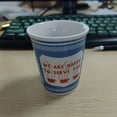 thumbnail image 1 of Compact Eco Friendly Ceramic Coffee Mug Microwave and Dishwasher Safe 90ml, 1 of 9