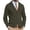 A Army Green, variant on Jacket Men Cameland Men's Winter Slim Casual Jacket British Lapel Breasted Buttons With Patch Pockets Coffee L
