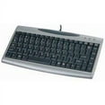 thumbnail image 2 of ACECAD Solidtek 88 Keys Mini Portable Keyboard with 2.0 USB HUB, Silver and Black, 2 of 2
