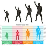 Adult Black Morphsuit Costume