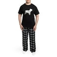 thumbnail image 5 of CafePress - French Bulldog Men's Dark Pajamas - Men's Dark Loose Fit Cotton Pajama Set, 5 of 7