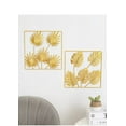 thumbnail image 5 of NAMZI Metal Wall Art Decor for Living Room, Home Decor Living Room Wall Decor, Silhouette Wall Art(Golden), 5 of 5