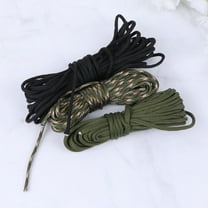 DRAFIDEEP 3Pcs All Purpose Braided Nylon Rope Multi Functional Diy Weaving Pendant Accessories 8M